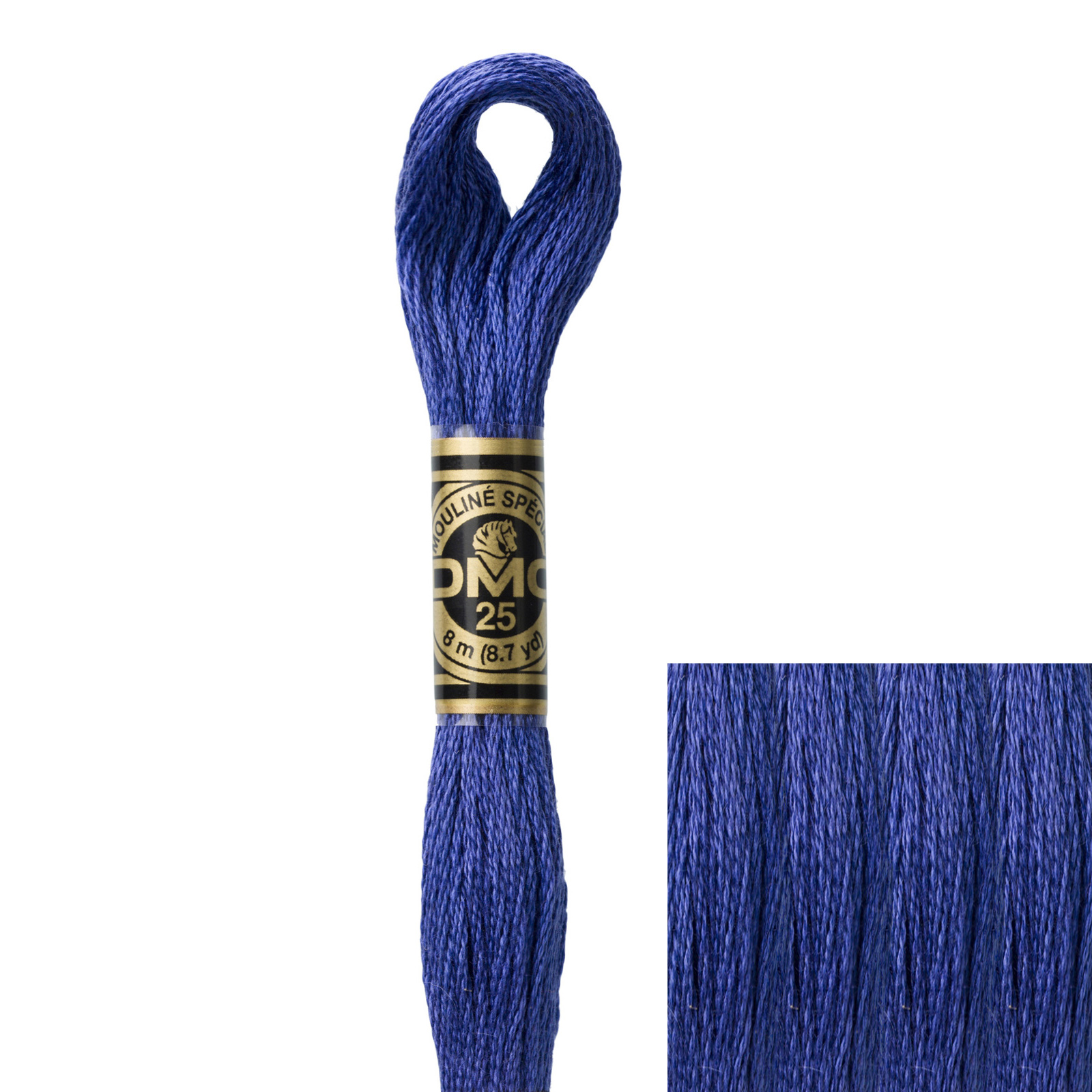 embroidery cotton mouliné spécial dmc - 158 - 8mt | 1pc