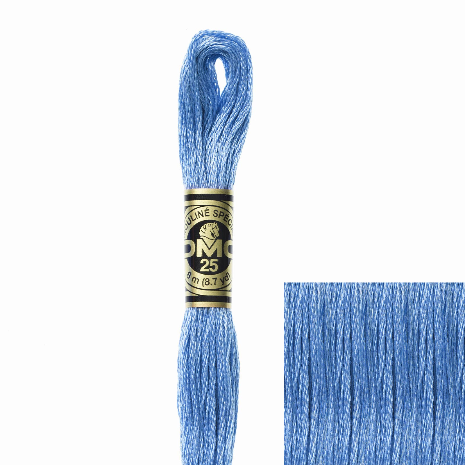 embroidery cotton mouliné spécial dmc - 799 - 8mt | 1pc