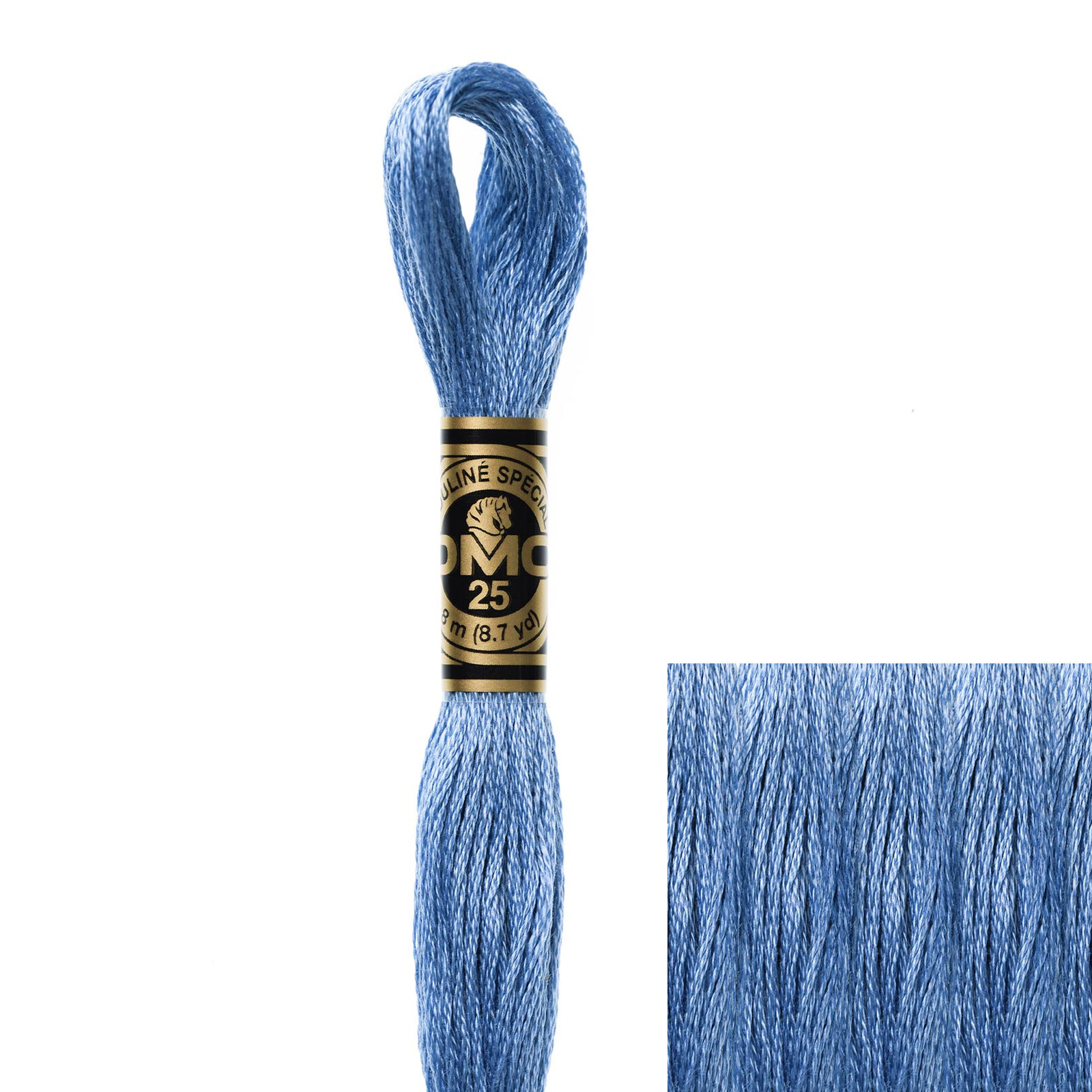 embroidery cotton mouliné spécial dmc - 334 - 8mt | 1pc
