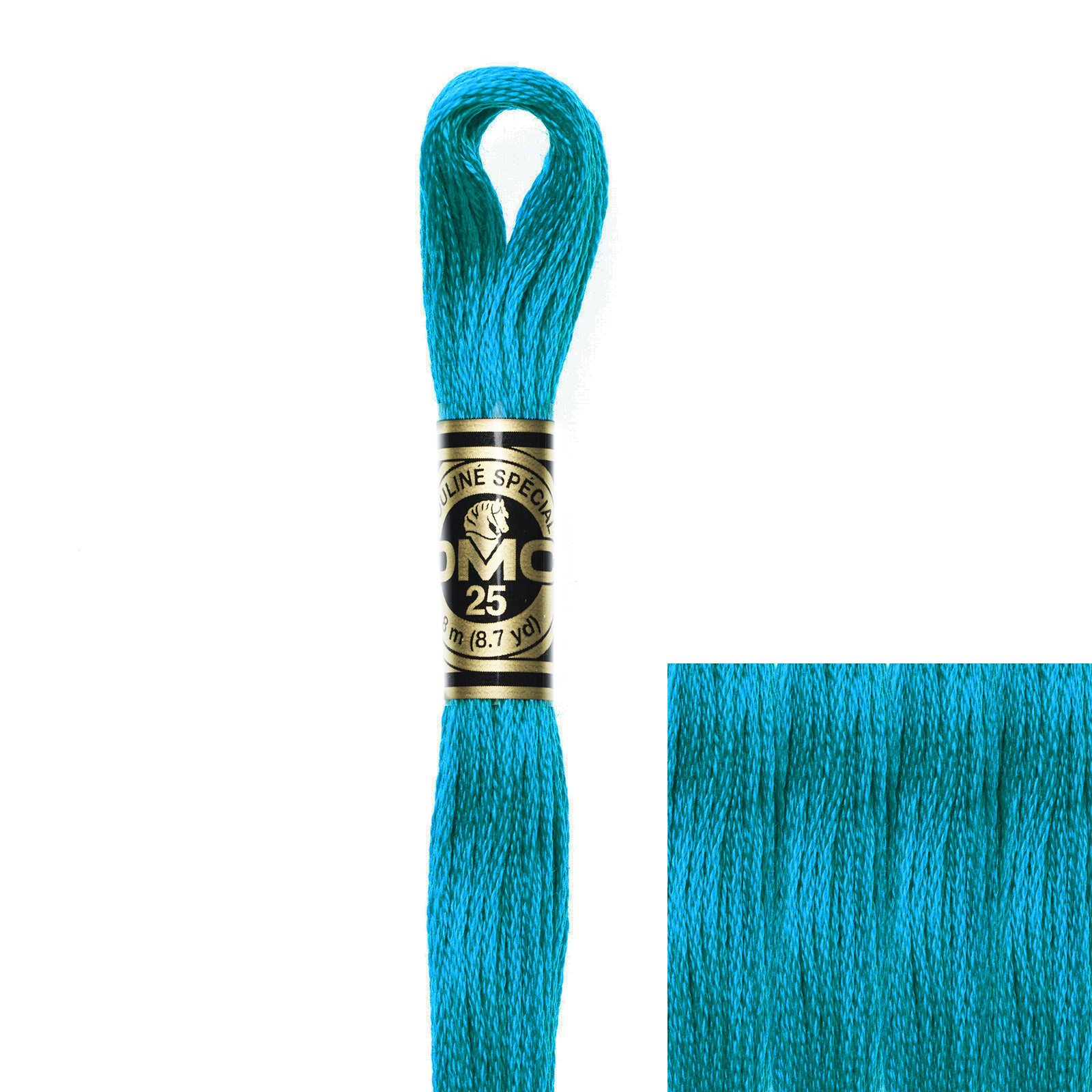 embroidery cotton mouliné spécial dmc - 3844 - 8mt | 1pc