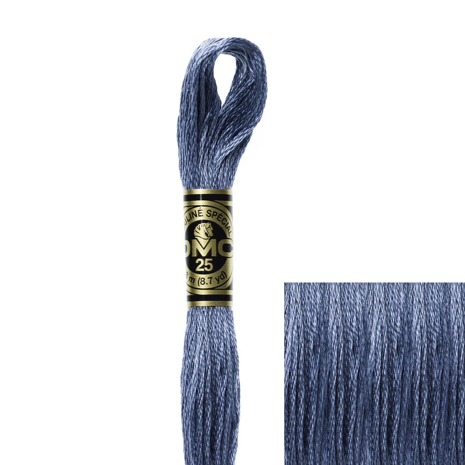 embroidery cotton mouliné spécial dmc - 931 - 8mt | 1pc