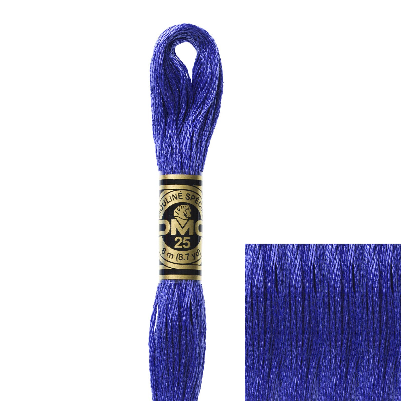 embroidery cotton mouliné spécial dmc - 792 - 8mt | 1pc