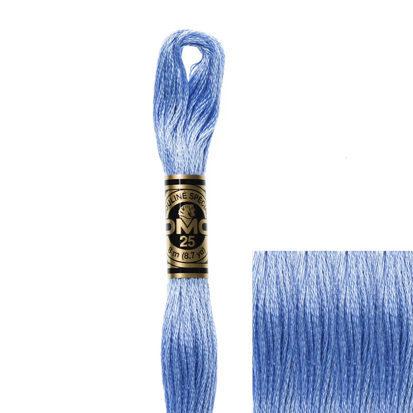 embroidery cotton mouliné spécial dmc - 809 - 8mt | 1pc