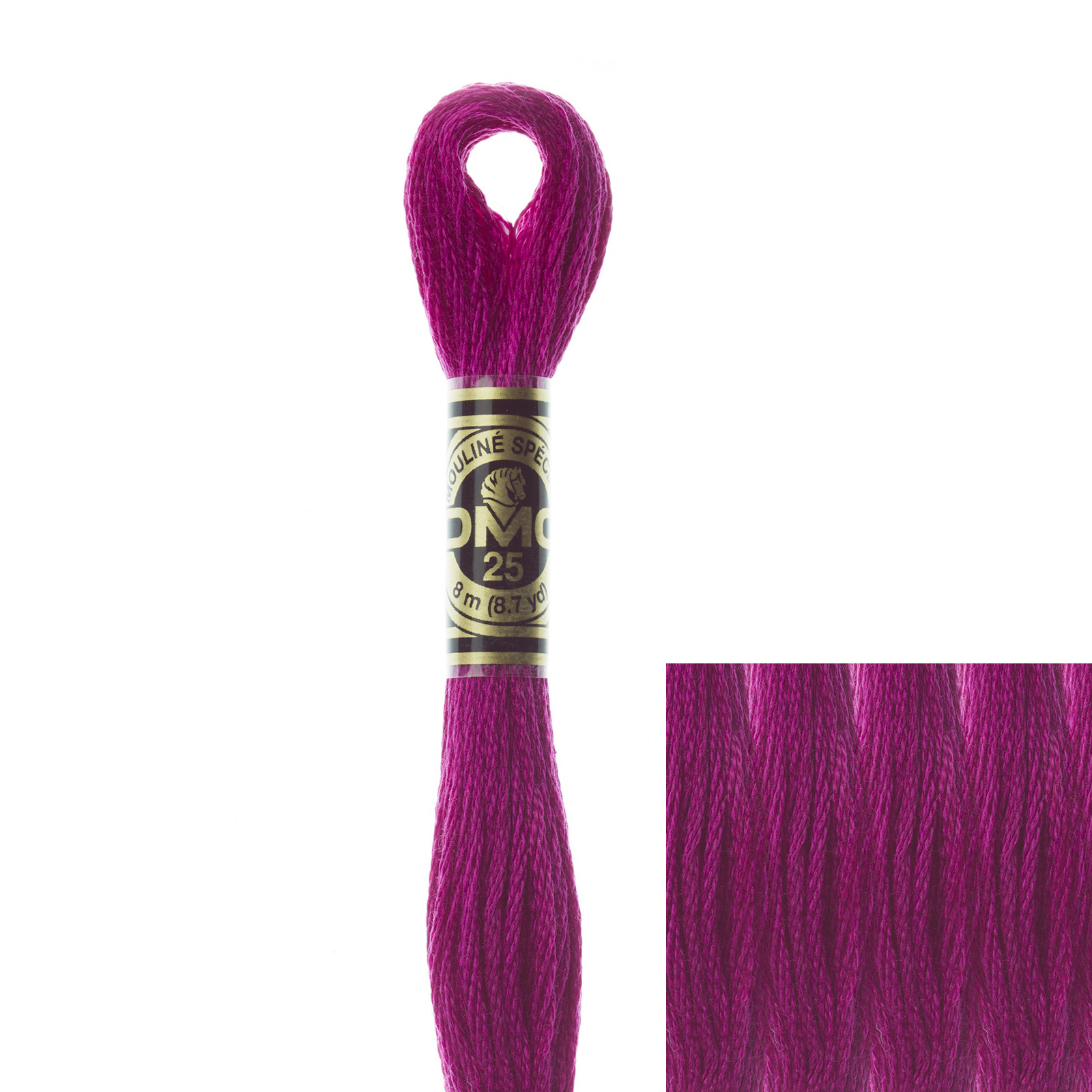 embroidery cotton mouliné spécial dmc - 917 - 8mt | 1pc