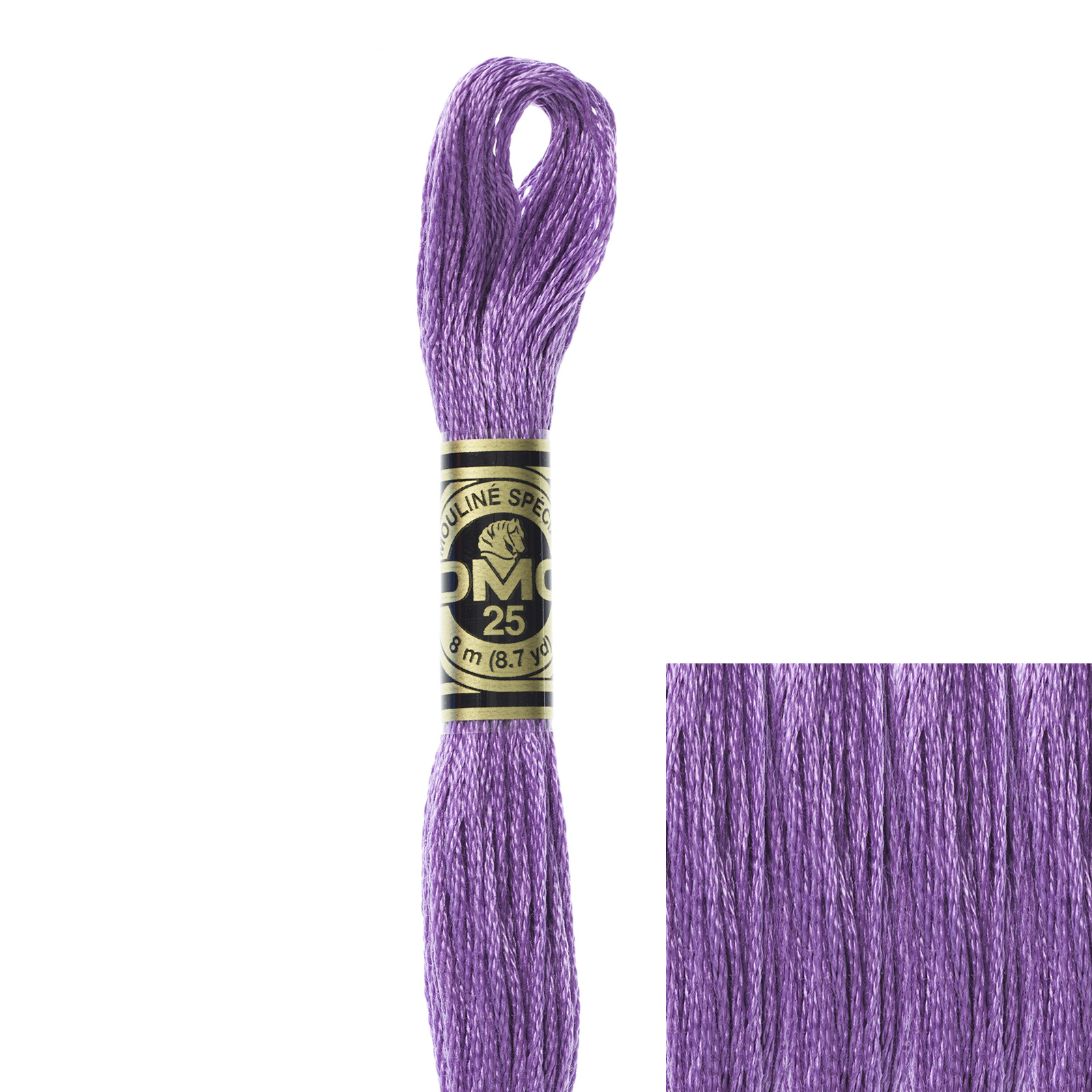 embroidery cotton mouliné spécial dmc - 553 - 8mt | 1pc