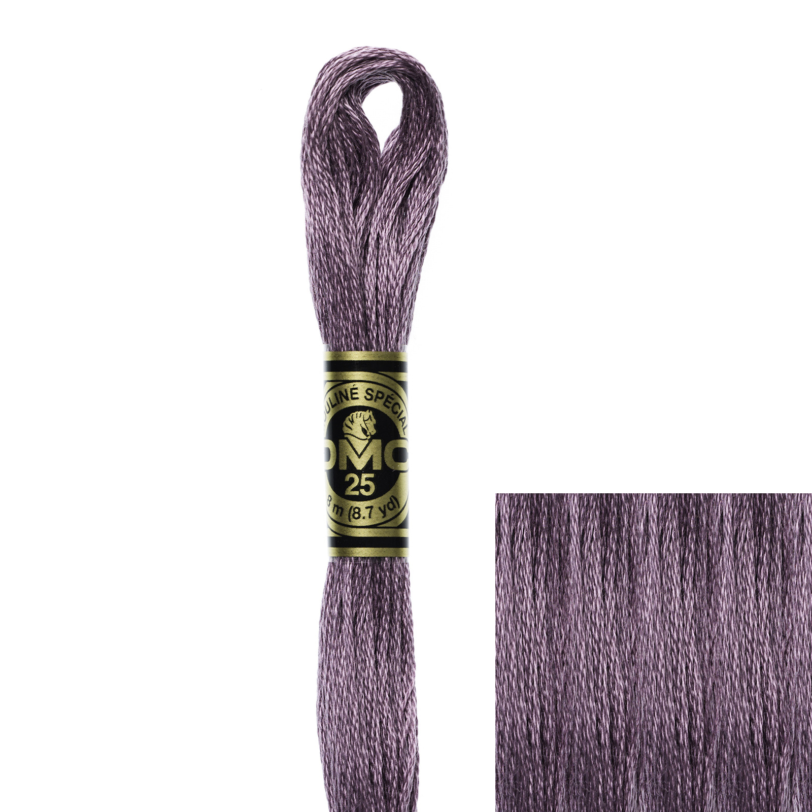 embroidery cotton mouliné spécial dmc - 3041 - 8mt | 1pc