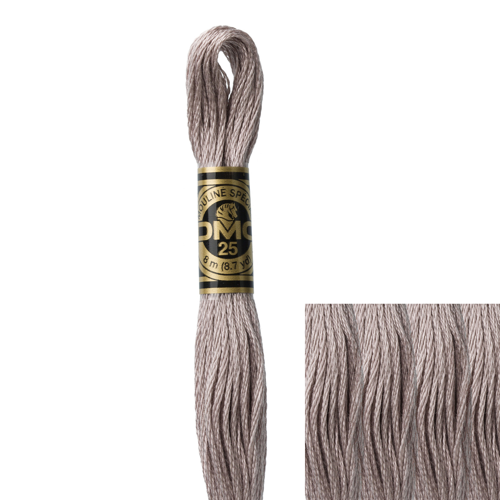 embroidery cotton mouliné spécial dmc - 452 - 8mt | 1pc