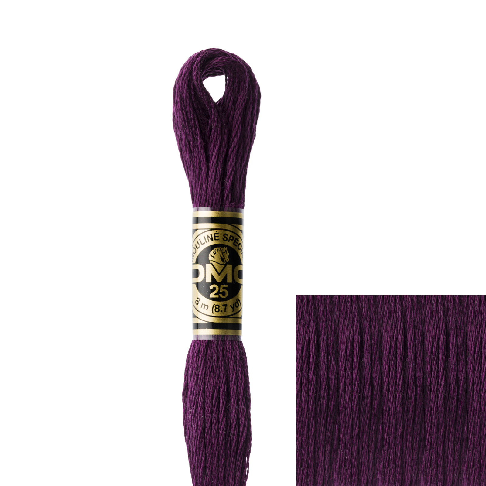 embroidery cotton mouliné spécial dmc - 154 - 8mt | 1pc