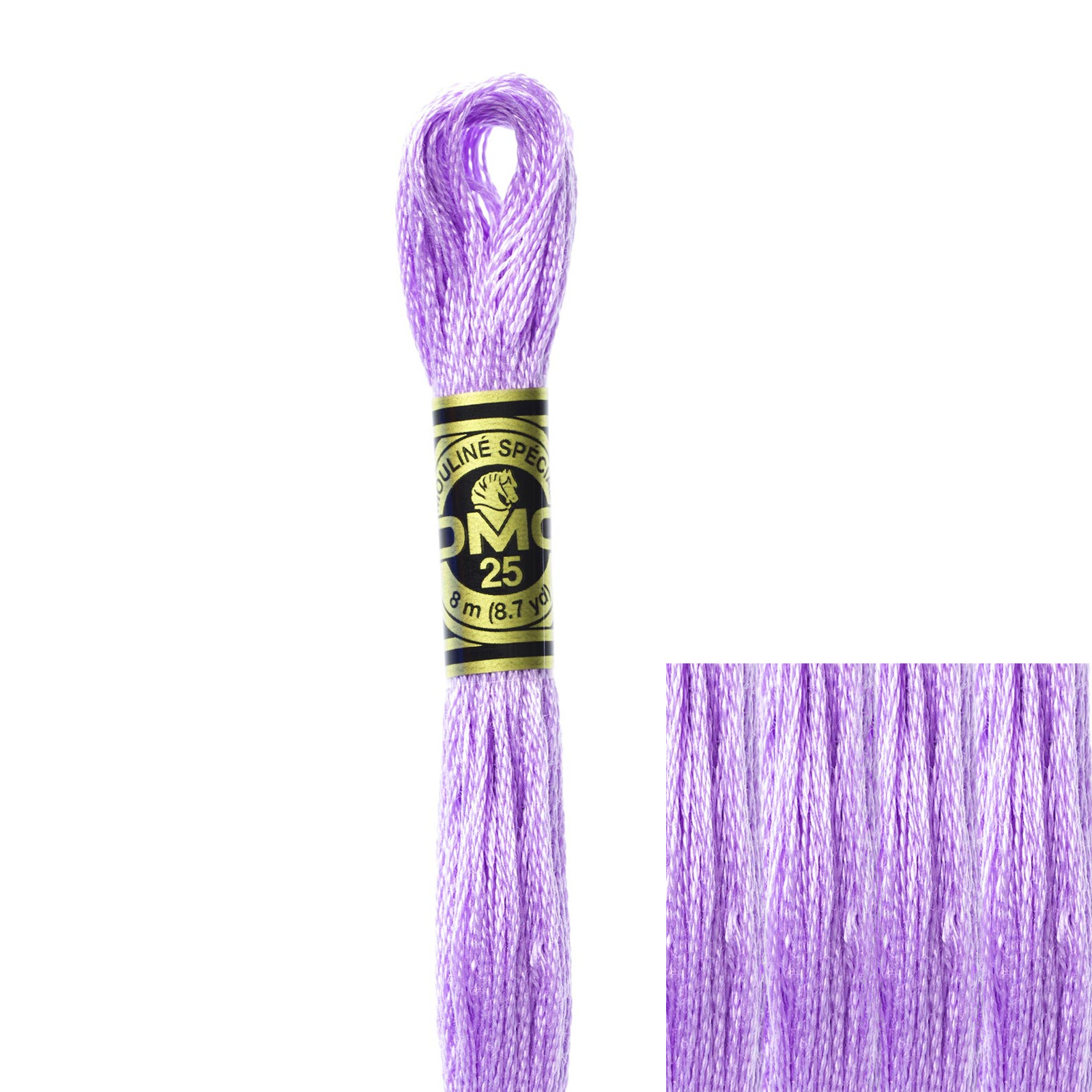 embroidery cotton mouliné spécial dmc - 210 - 8mt | 1pc