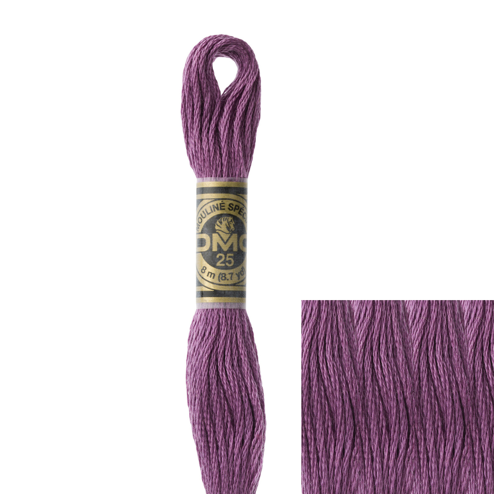 embroidery cotton mouliné spécial dmc - 3835 - 8mt | 1pc