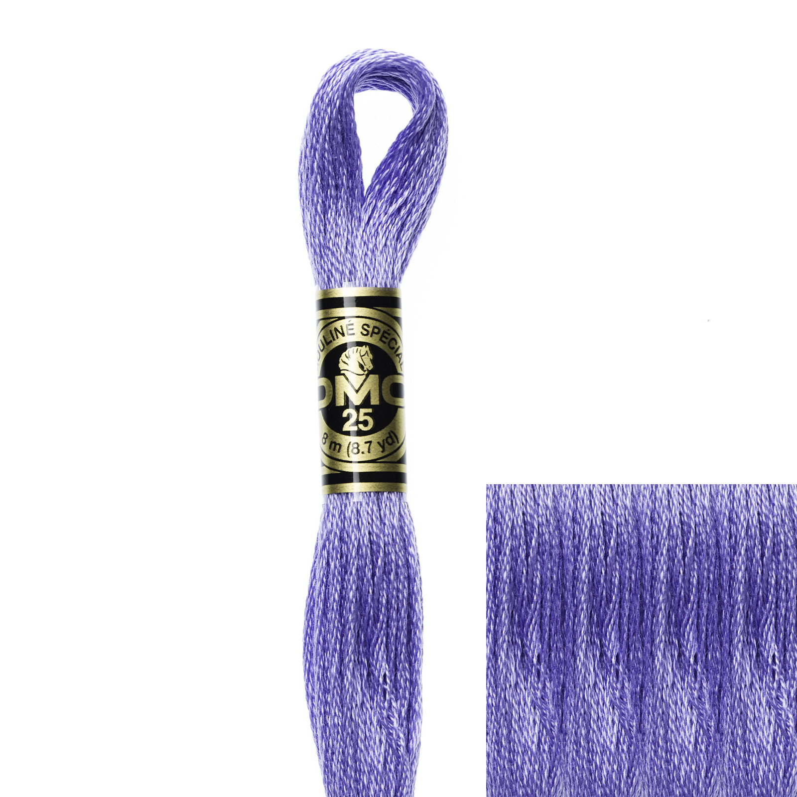 embroidery cotton mouliné spécial dmc - 340 - 8mt | 1pc