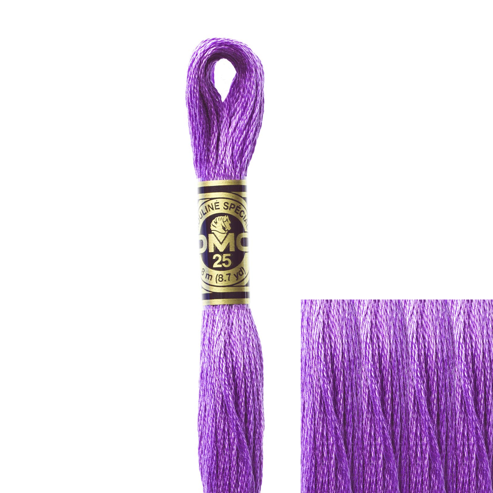 embroidery cotton mouliné spécial dmc - 208 - 8mt | 1pc
