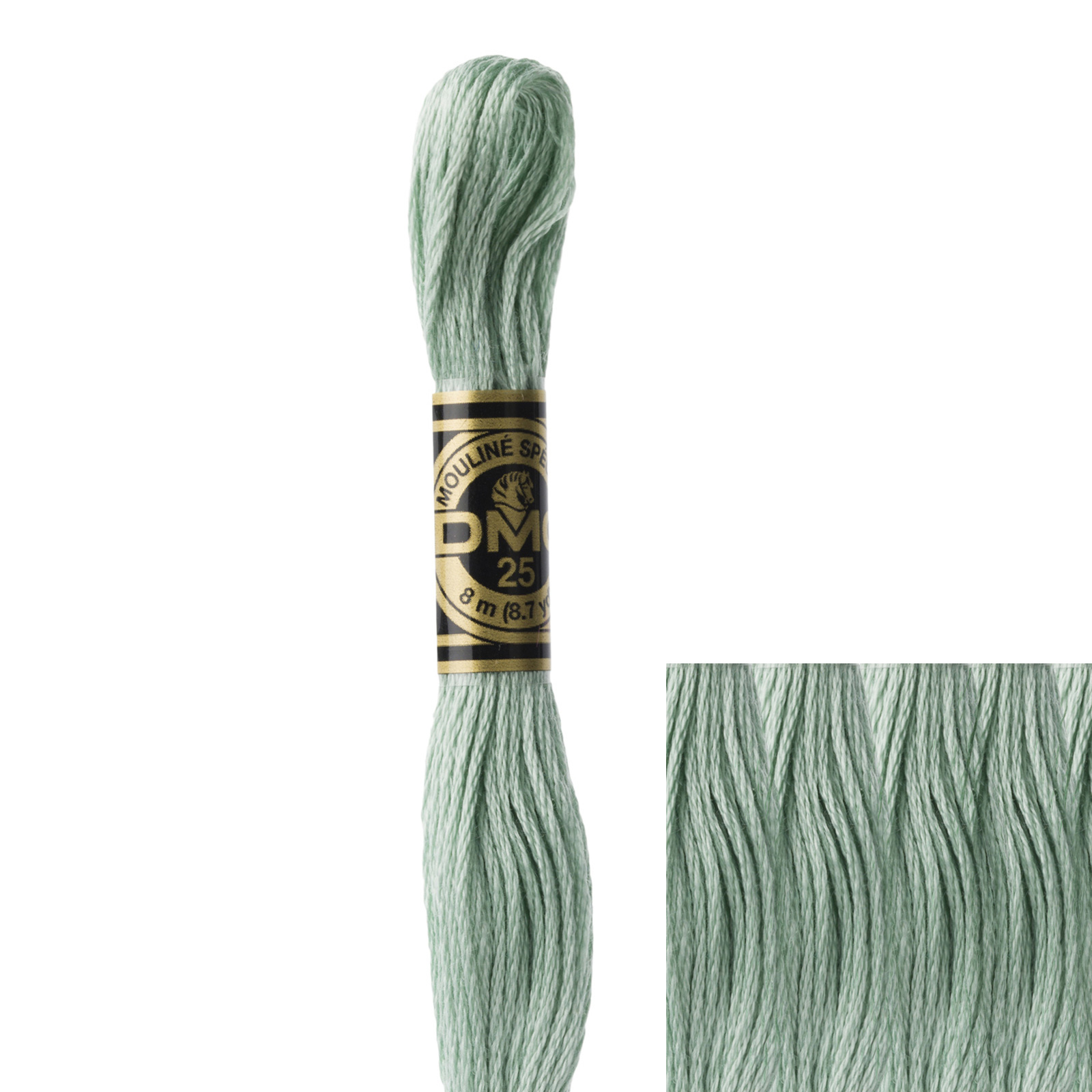 embroidery cotton mouliné spécial dmc - 3813 - 8mt | 1pc