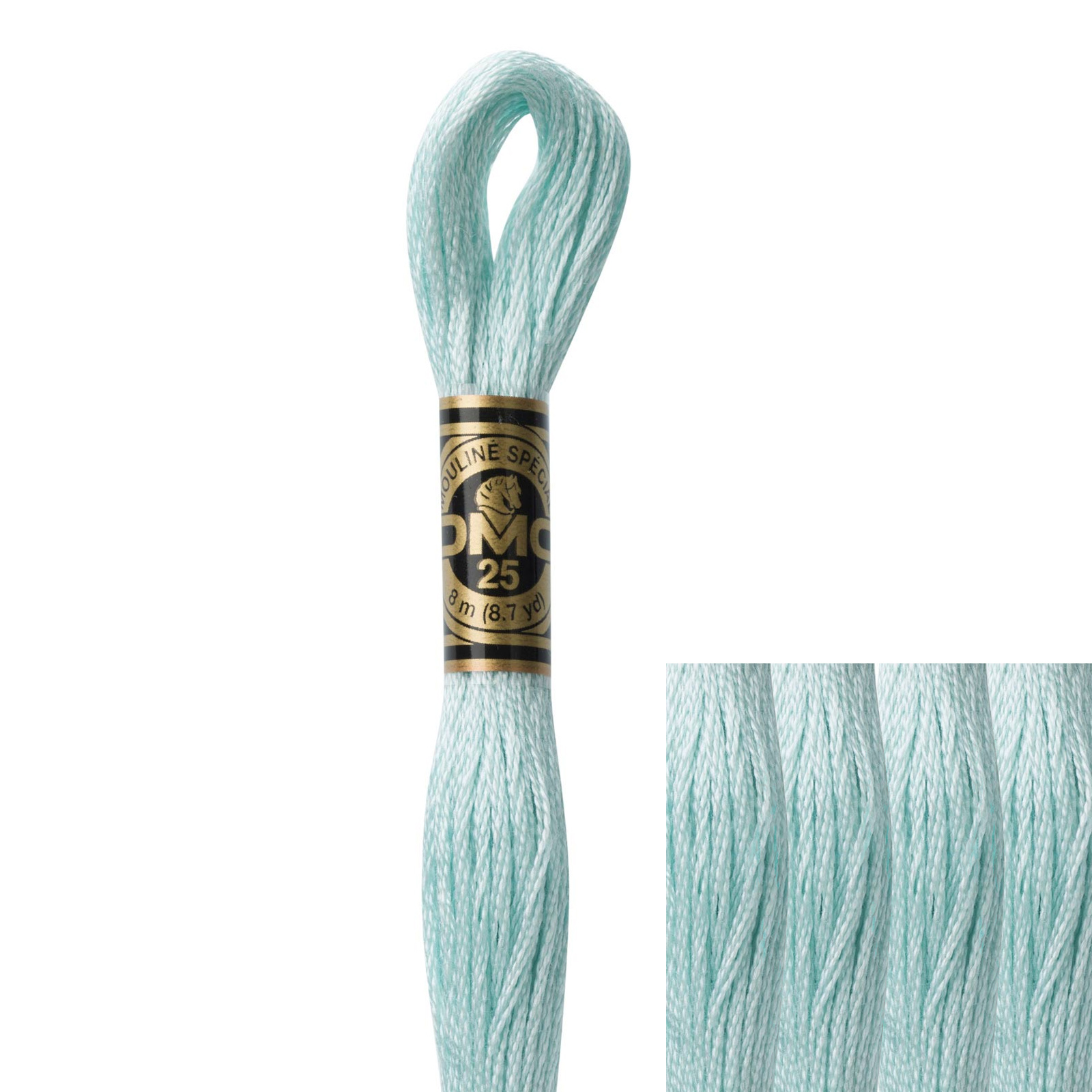 embroidery cotton mouliné spécial dmc - 828 - 8mt | 1pc