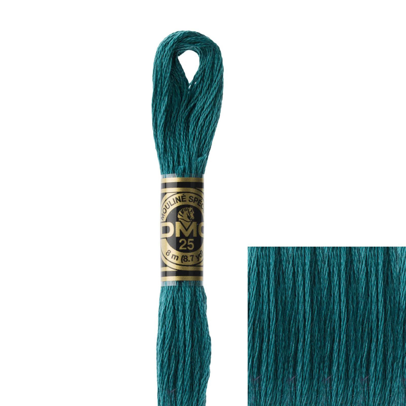 embroidery cotton mouliné spécial dmc - 3847 - 8mt | 1pc