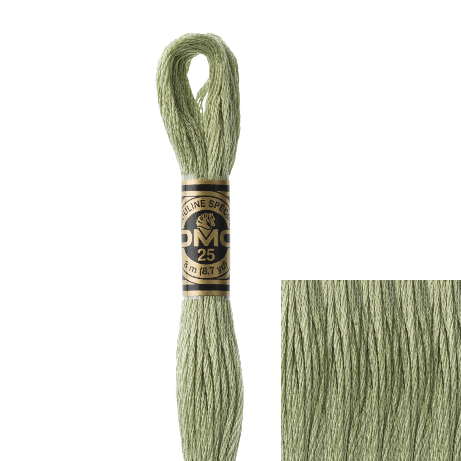 embroidery cotton mouliné spécial dmc - 3053 - 8mt | 1pc