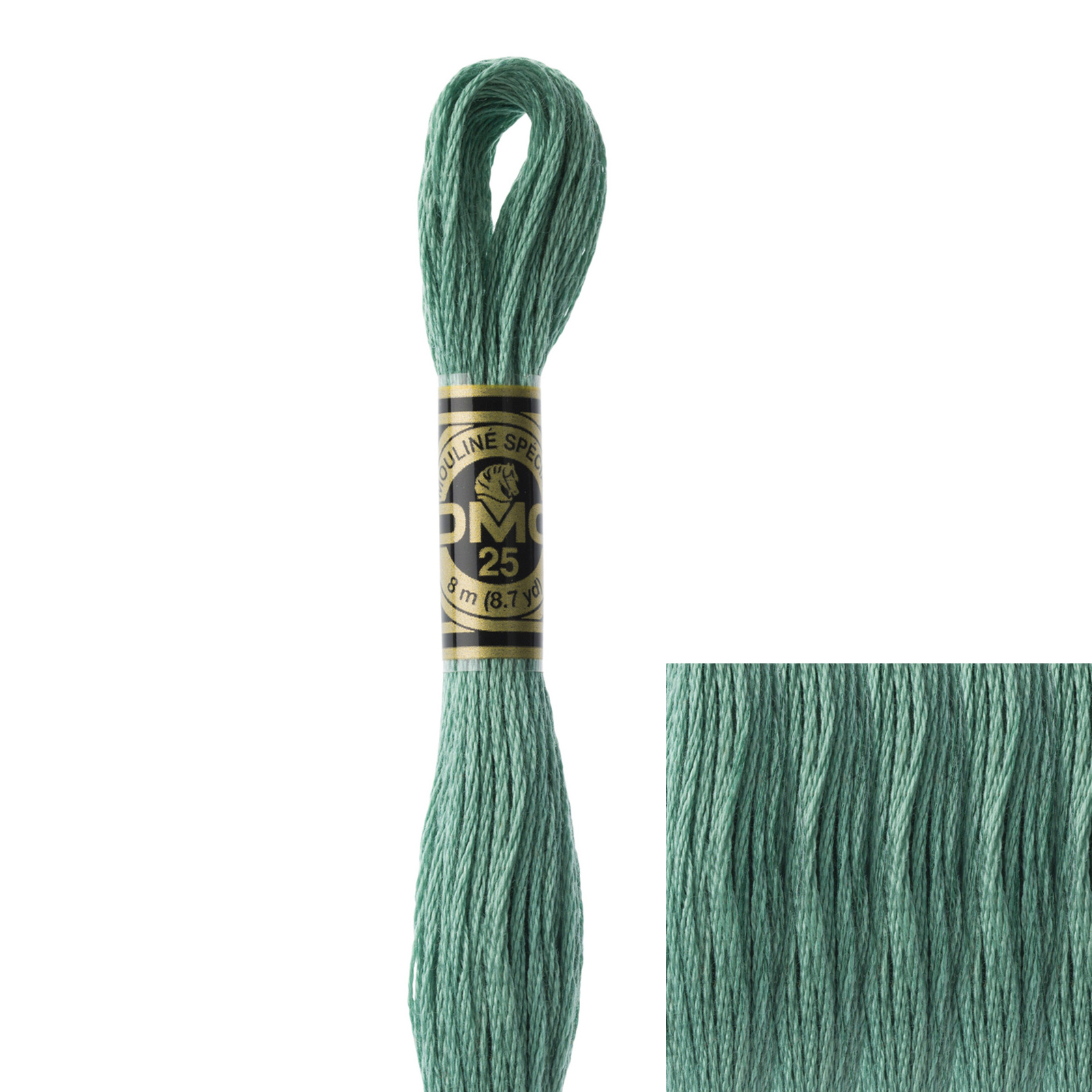 embroidery cotton mouliné spécial dmc - 3816 - 8mt | 1pc