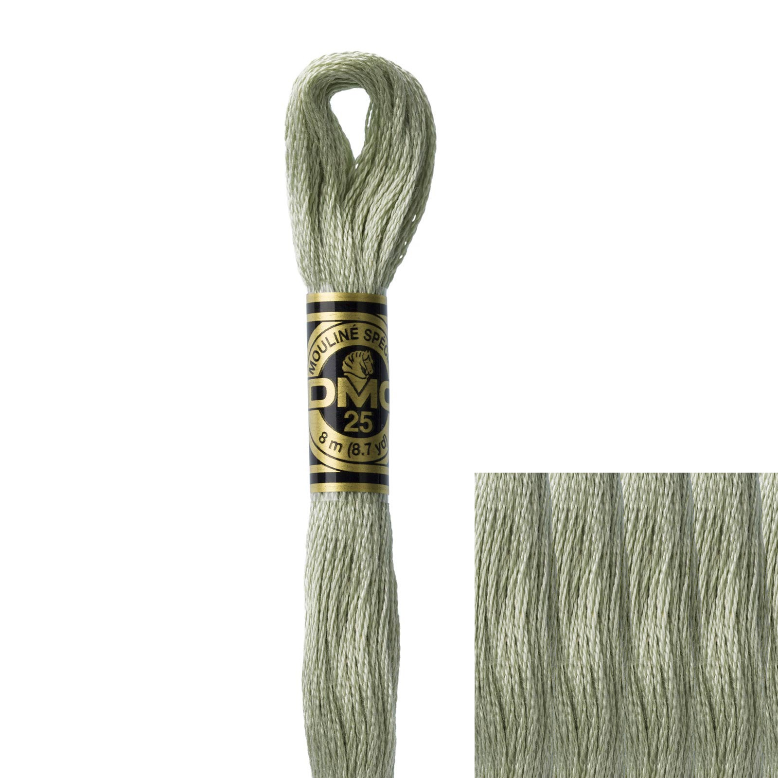 embroidery cotton mouliné spécial dmc - 524 - 8mt | 1pc