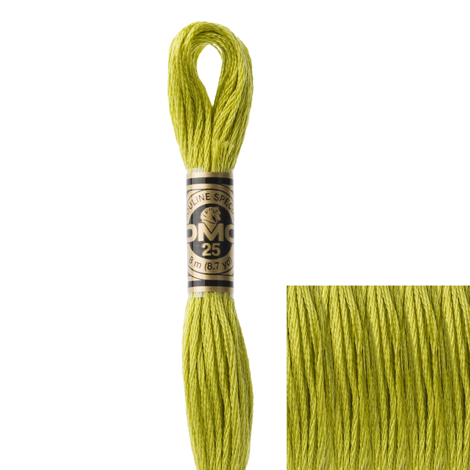 embroidery cotton mouliné spécial dmc - 166 - 8mt | 1pc