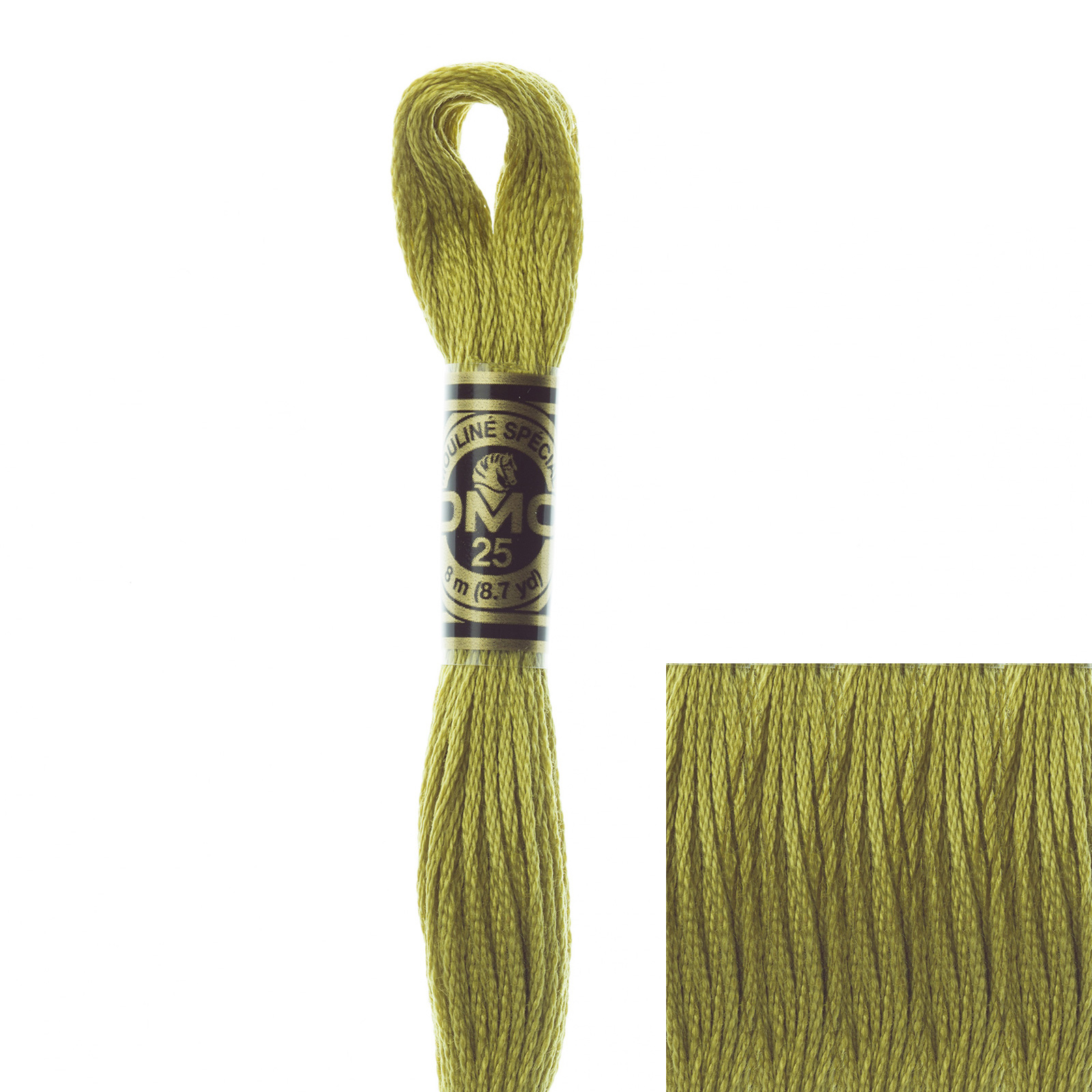 embroidery cotton mouliné spécial dmc - 733 - 8mt | 1pc