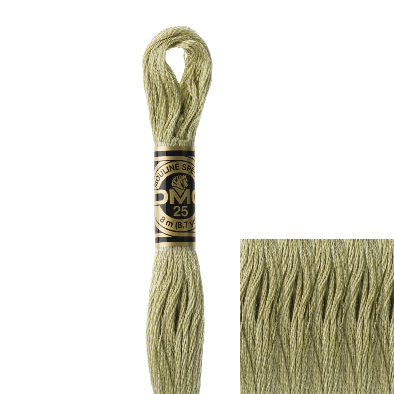 embroidery cotton mouliné spécial dmc - 3013 - 8mt | 1pc