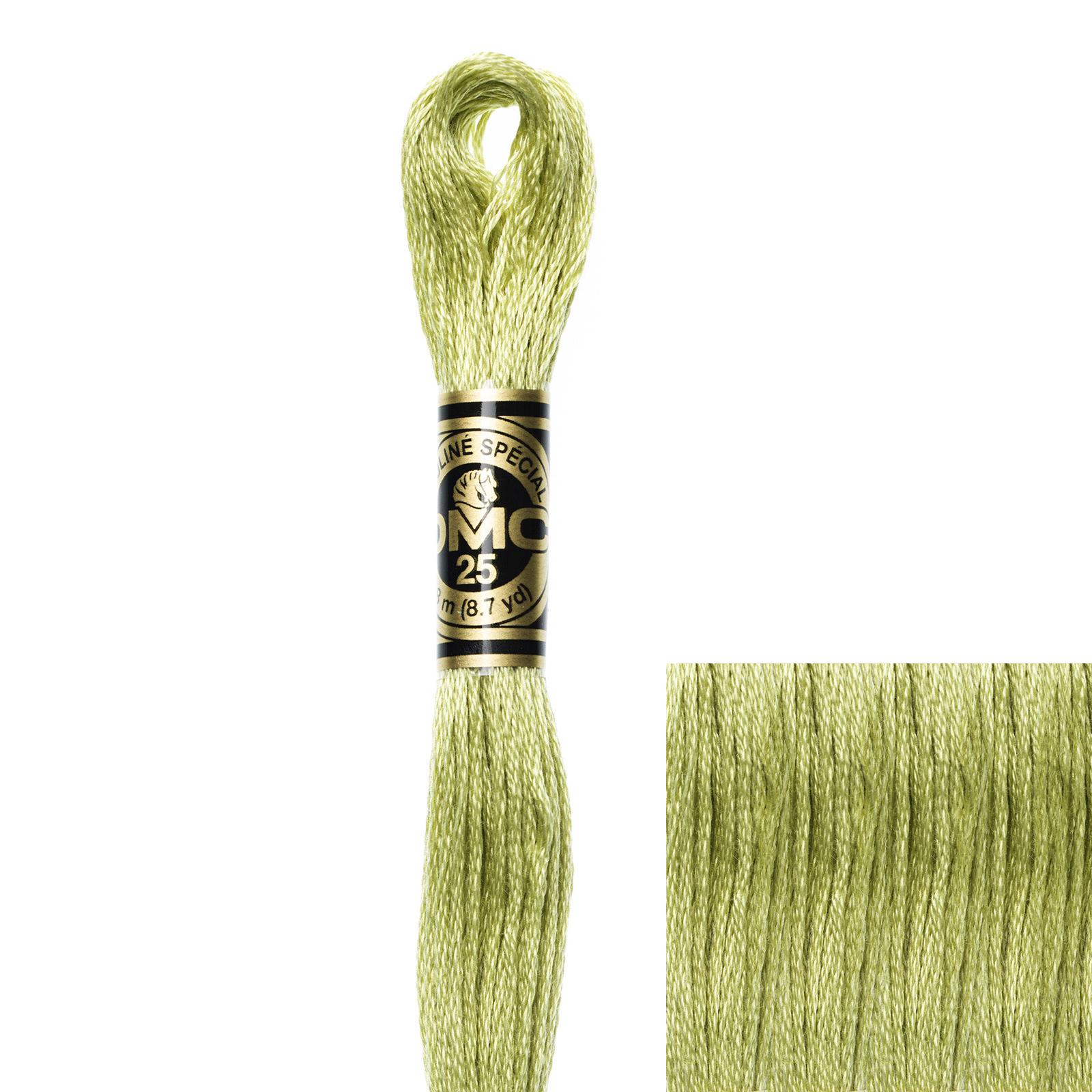 embroidery cotton mouliné spécial dmc - 3348 - 8mt | 1pc