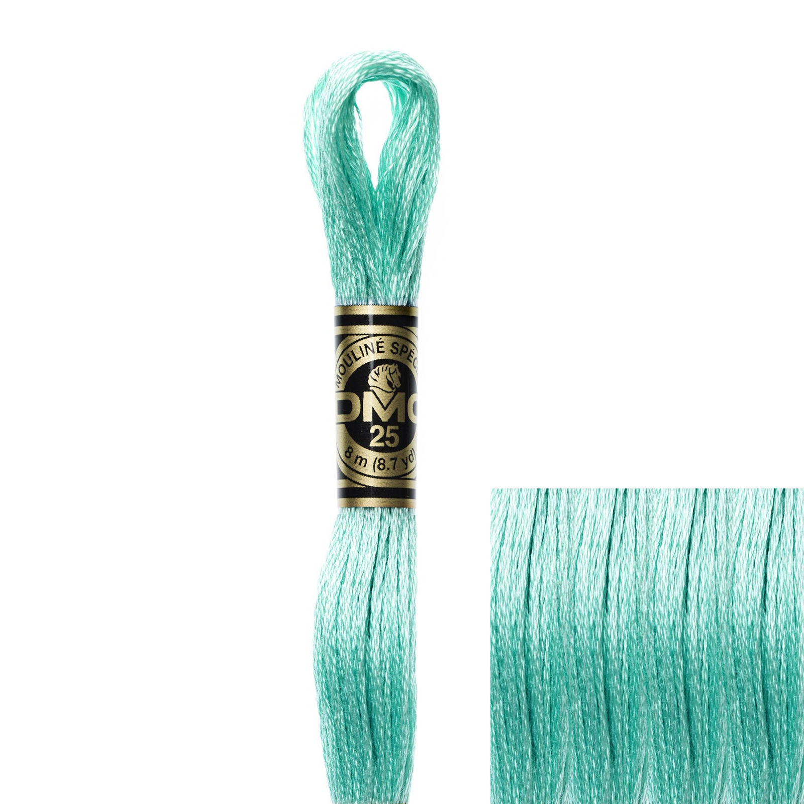 embroidery cotton mouliné spécial dmc - 964 - 8mt | 1pc