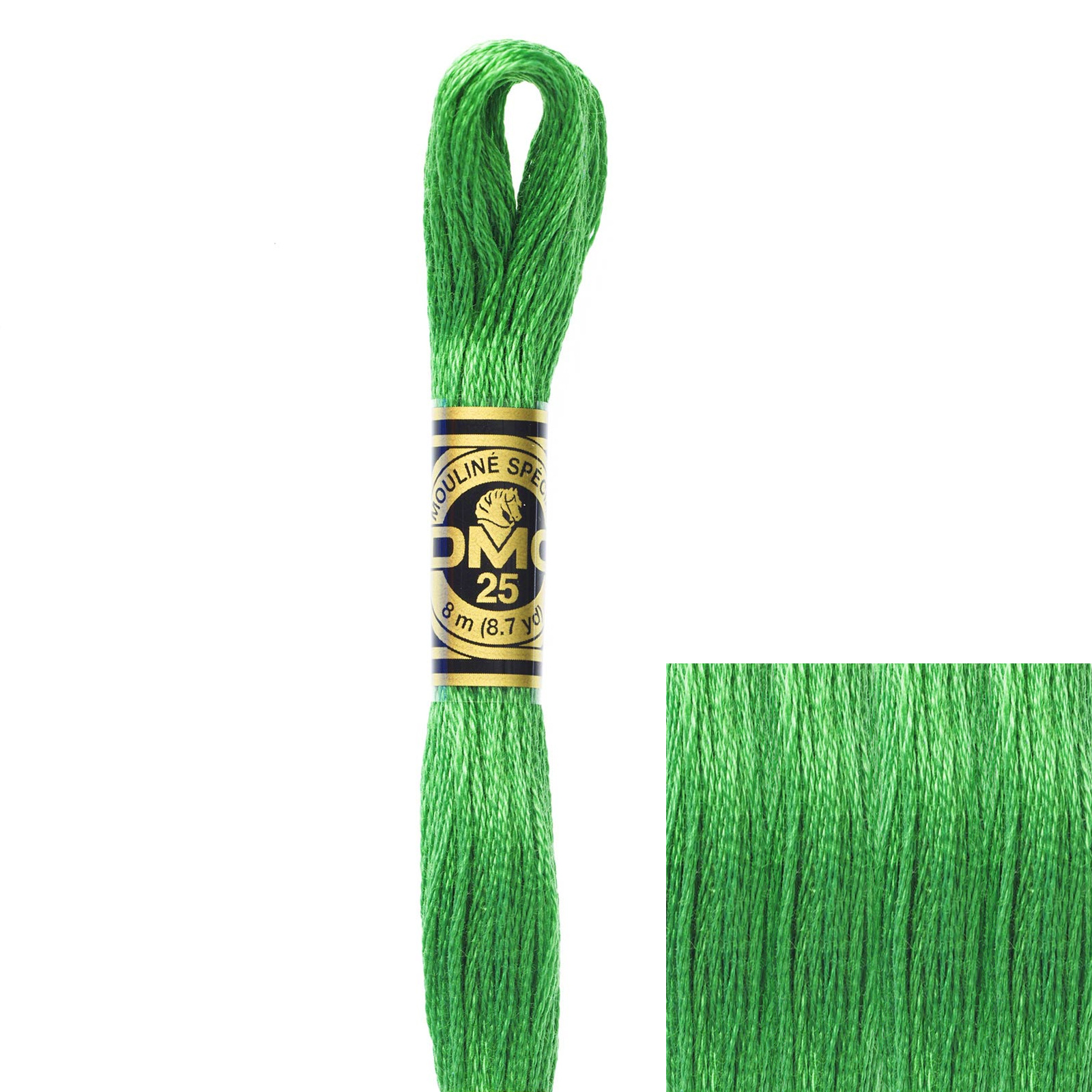 embroidery cotton mouliné spécial dmc - 701 - 8mt | 1pc