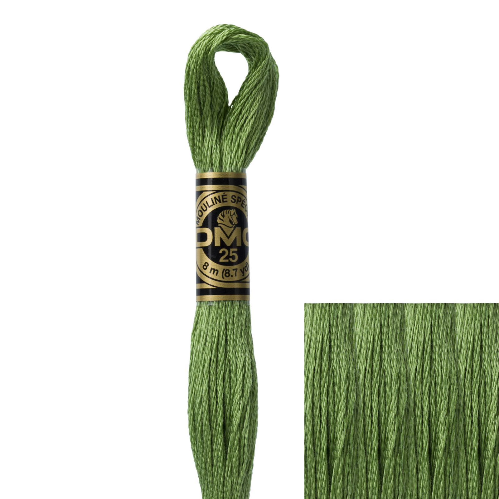 embroidery cotton mouliné spécial dmc - 988 - 8mt | 1pc