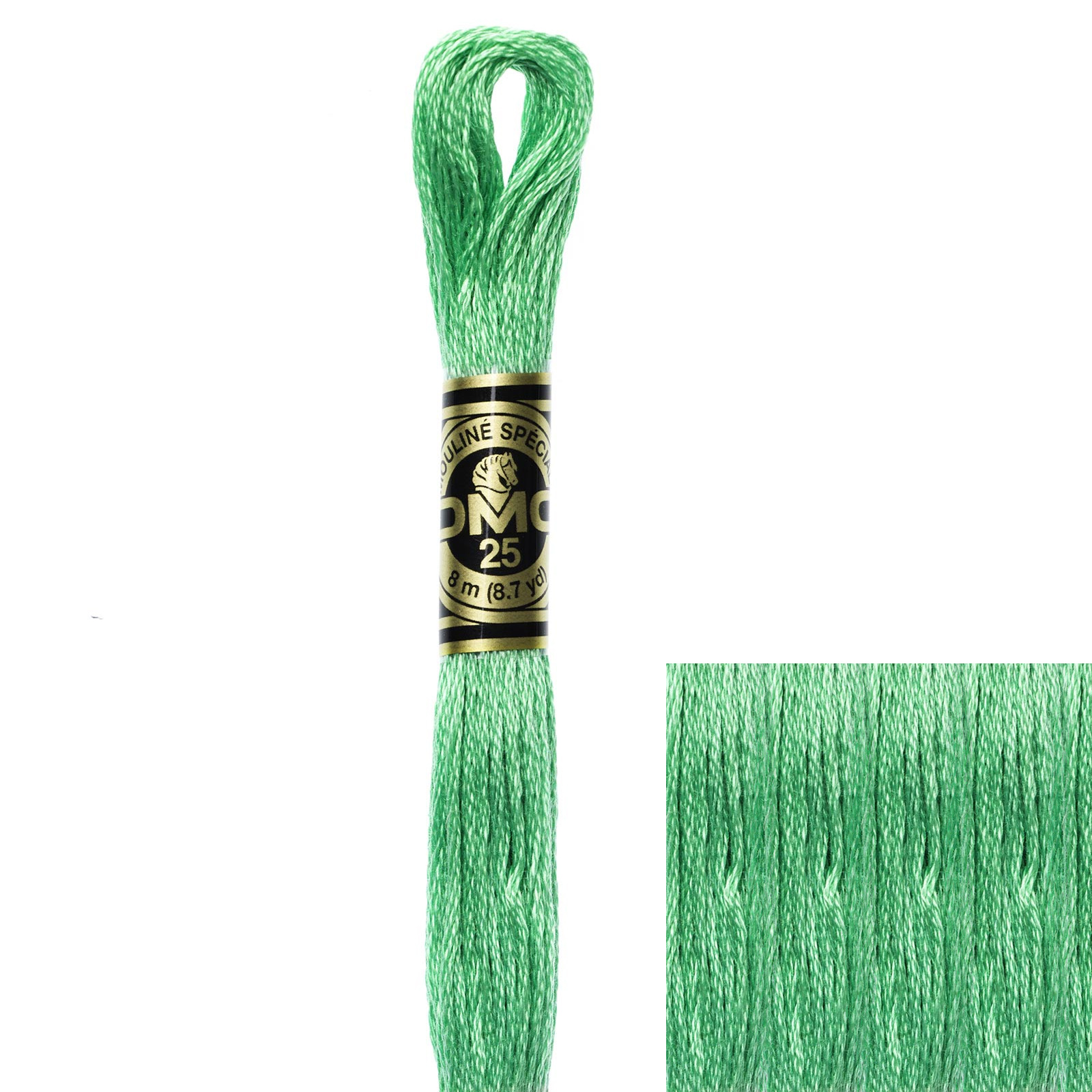 embroidery cotton mouliné spécial dmc - 913 - 8mt | 1pc