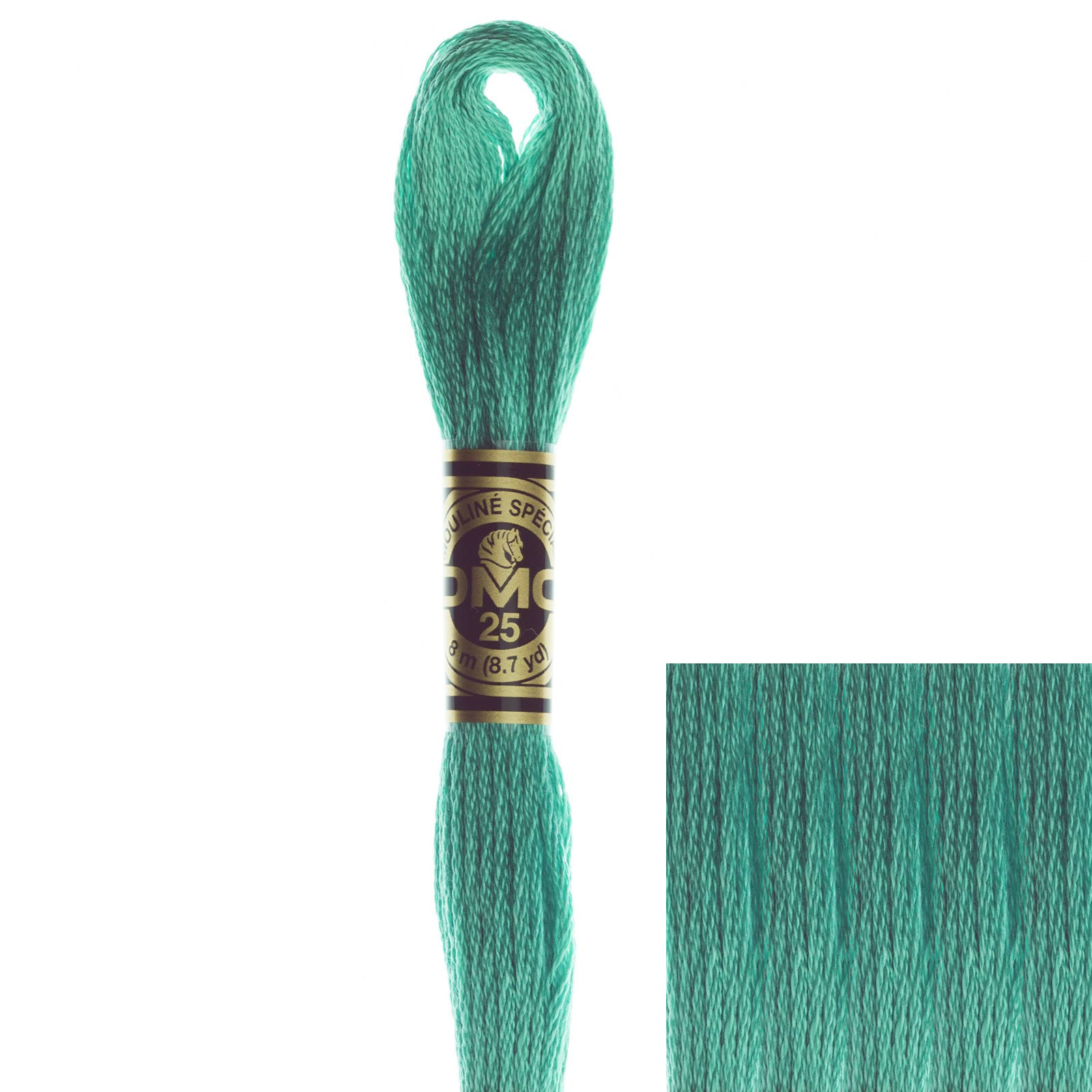 embroidery cotton mouliné spécial dmc - 958 - 8mt | 1pc