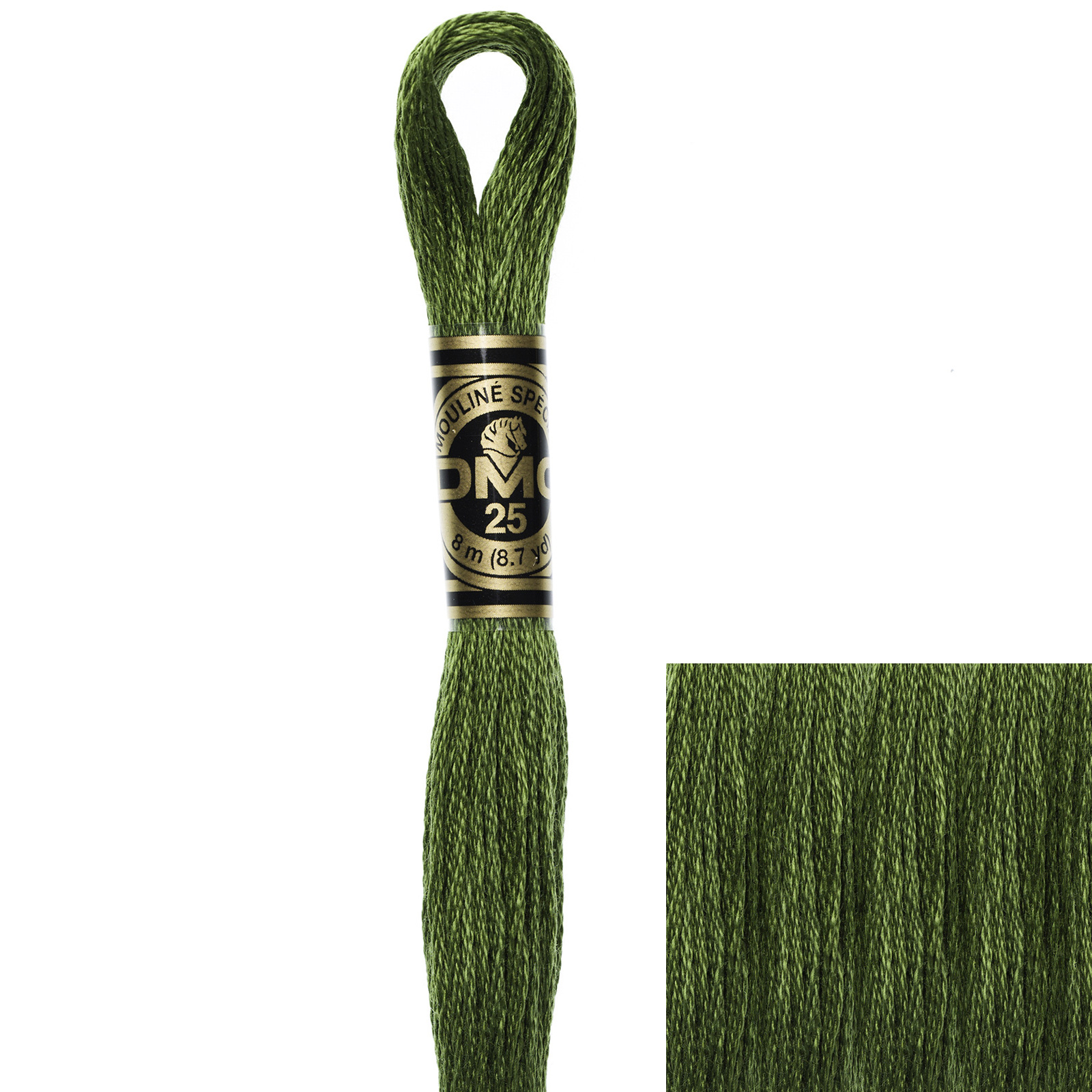 embroidery cotton mouliné spécial dmc - 937 - 8mt | 1pc