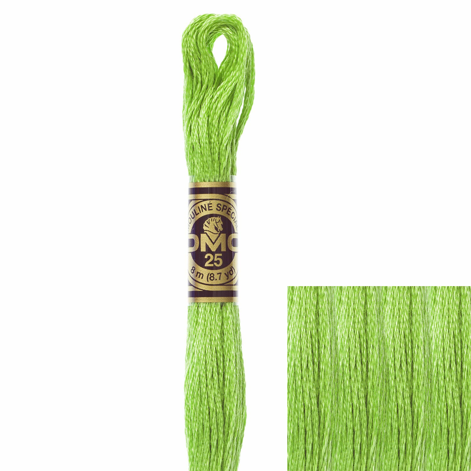 embroidery cotton mouliné spécial dmc - 704 - 8mt | 1pc
