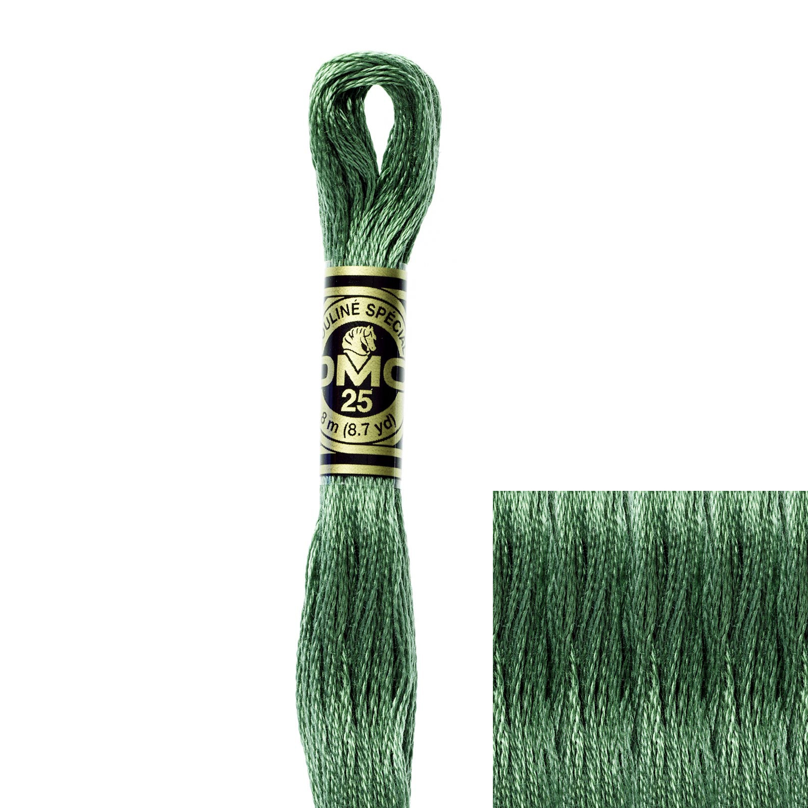 embroidery cotton mouliné spécial dmc - 367 - 8mt | 1pc