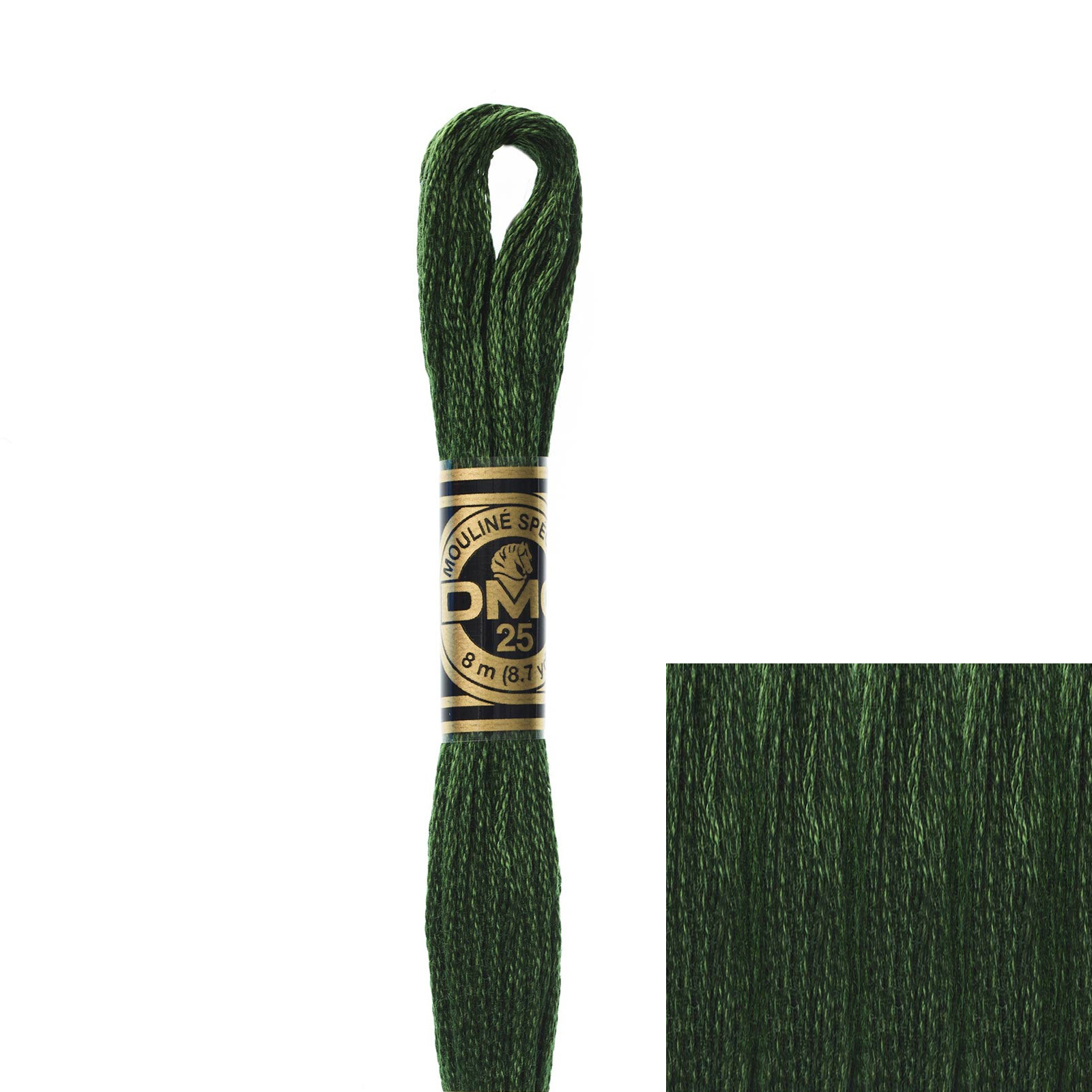 embroidery cotton mouliné spécial dmc - 890 - 8mt | 1pc
