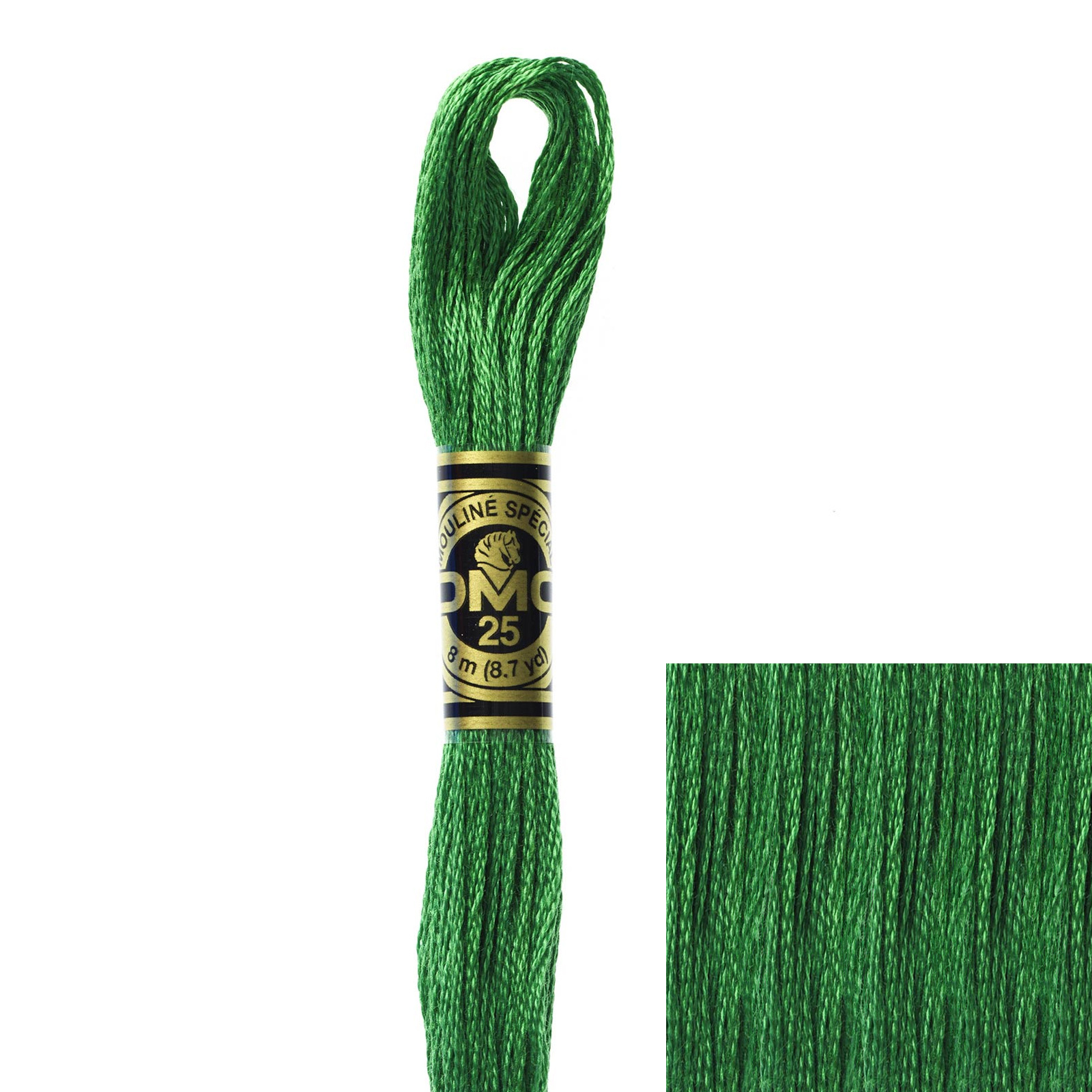 embroidery cotton mouliné spécial dmc - 700 - 8mt | 1pc