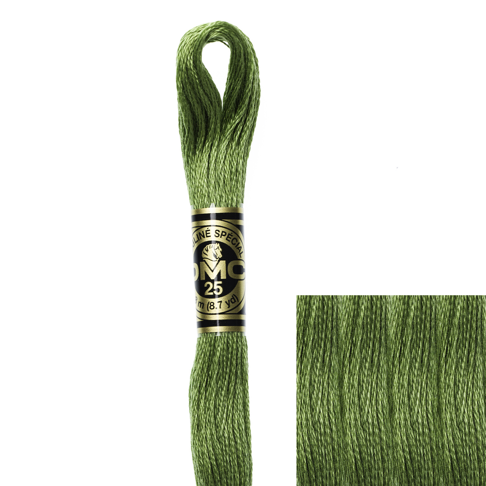 embroidery cotton mouliné spécial dmc - 3347 - 8mt | 1pc