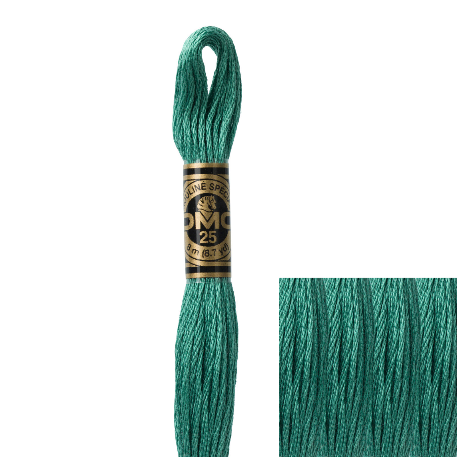 embroidery cotton mouliné spécial dmc - 3814 - 8mt | 1pc