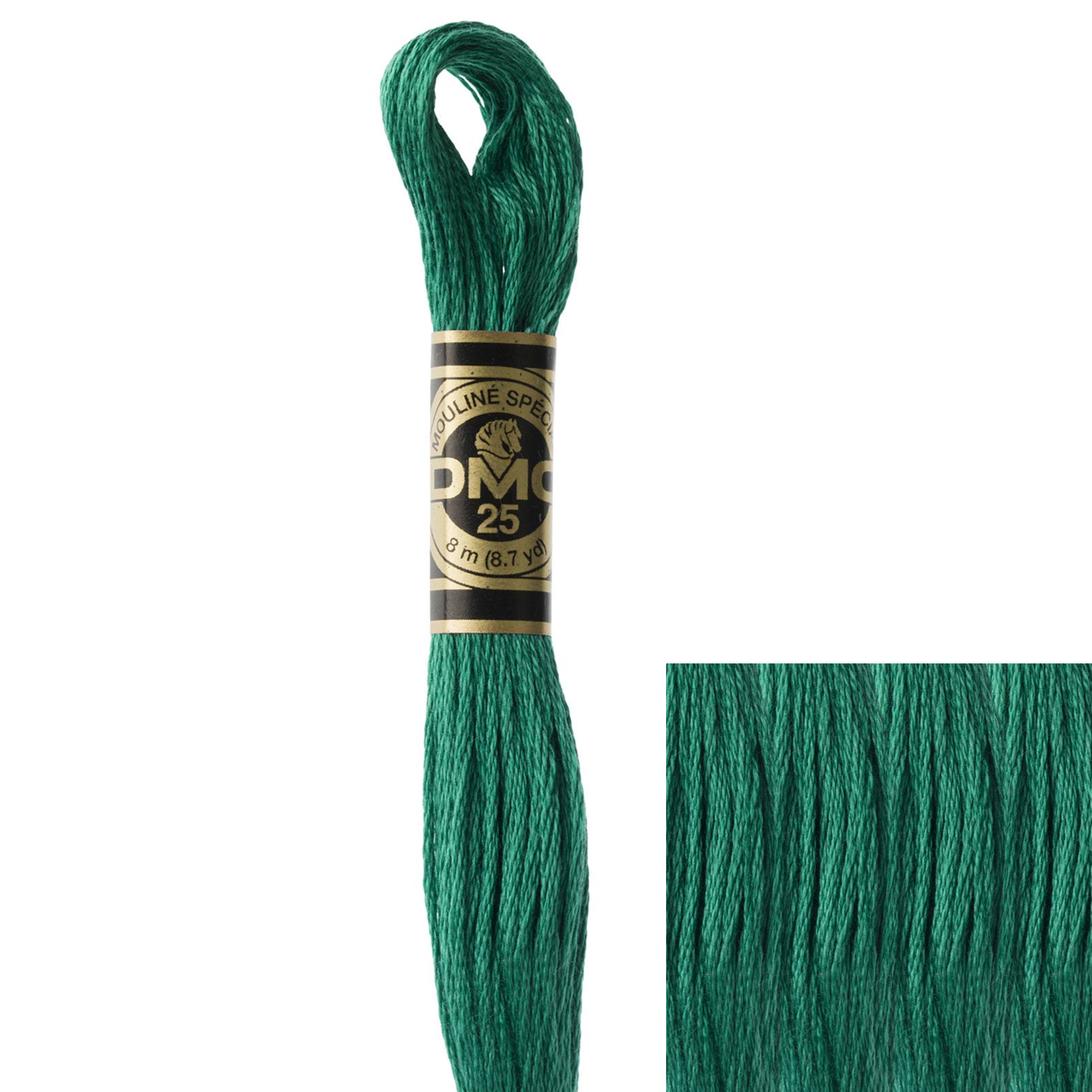 embroidery cotton mouliné spécial dmc - 991 - 8mt | 1pc