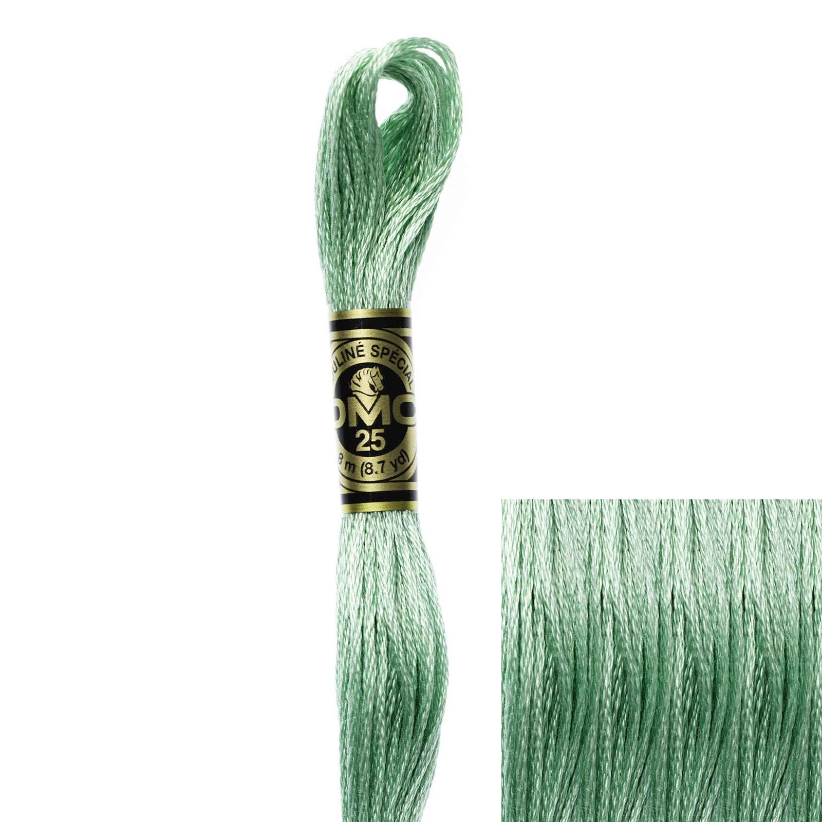embroidery cotton mouliné spécial dmc - 966 - 8mt | 1pc
