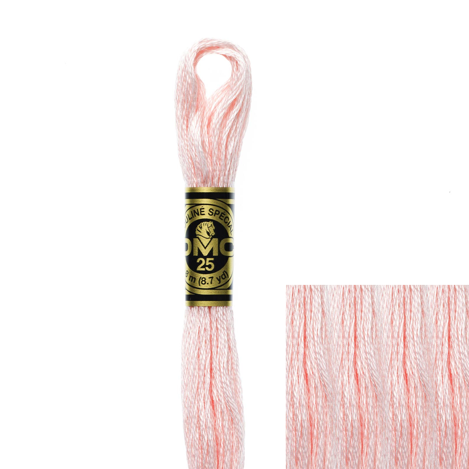 embroidery cotton mouliné spécial dmc - 818 - 8mt | 1pc