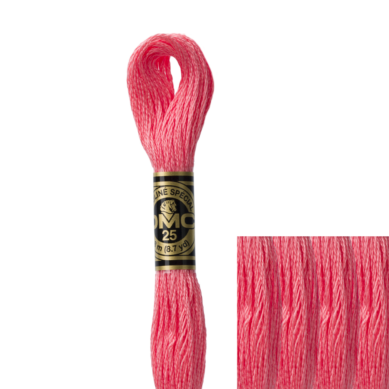 embroidery cotton mouliné spécial dmc - 3706 - 8mt | 1pc