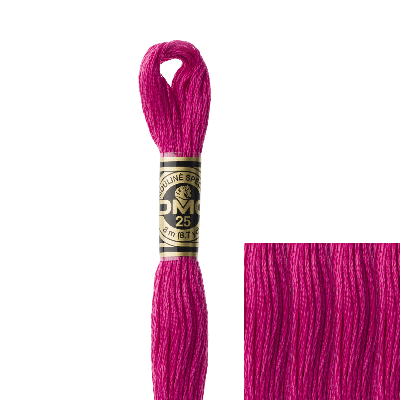 embroidery cotton mouliné spécial dmc - 3804 - 8mt | 1pc