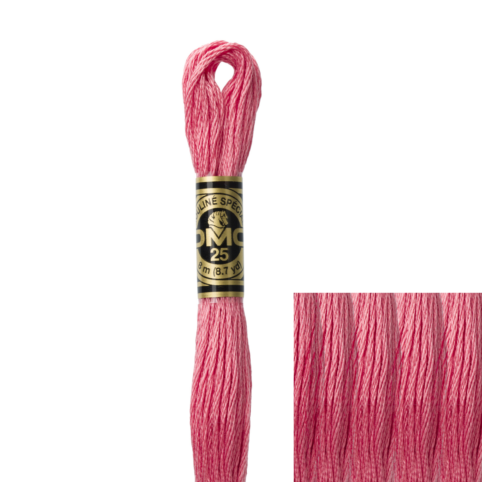 embroidery cotton mouliné spécial dmc - 3833 - 8mt | 1pc