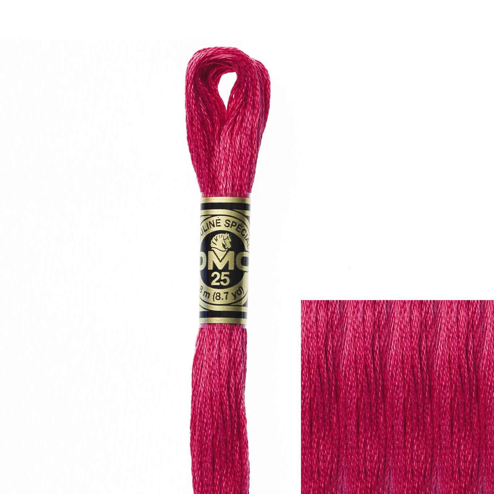 embroidery cotton mouliné spécial dmc - 600 - 8mt | 1pc