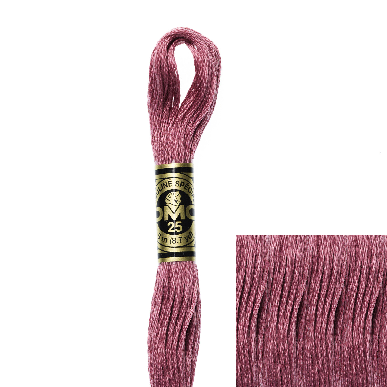 embroidery cotton mouliné spécial dmc - 3687 - 8mt | 1pc