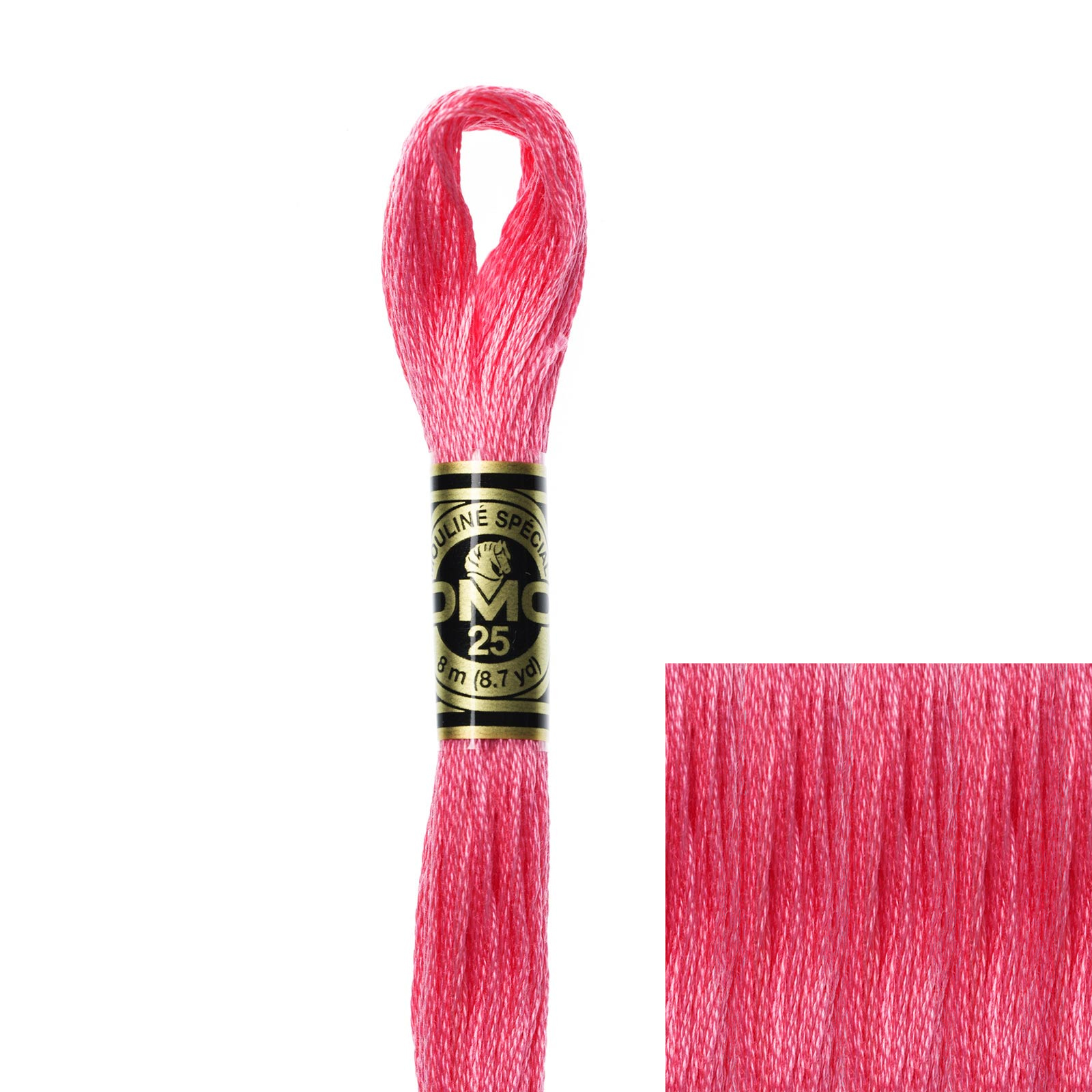 embroidery cotton mouliné spécial dmc - 956 - 8mt | 1pc