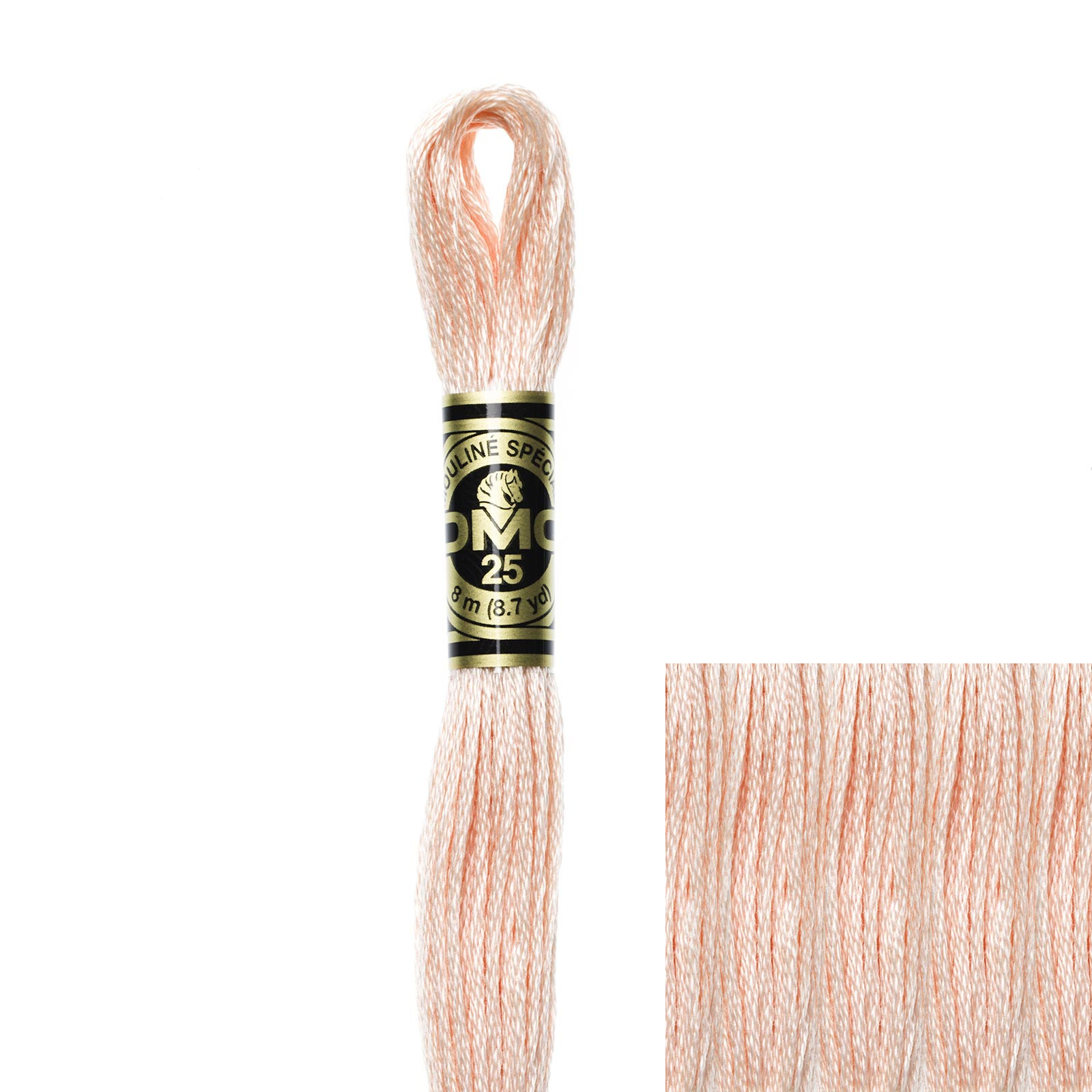 DMC Gold Concept Filo Mouliné Per Ricamo 8 Metri, Colore 900 Oro - 2