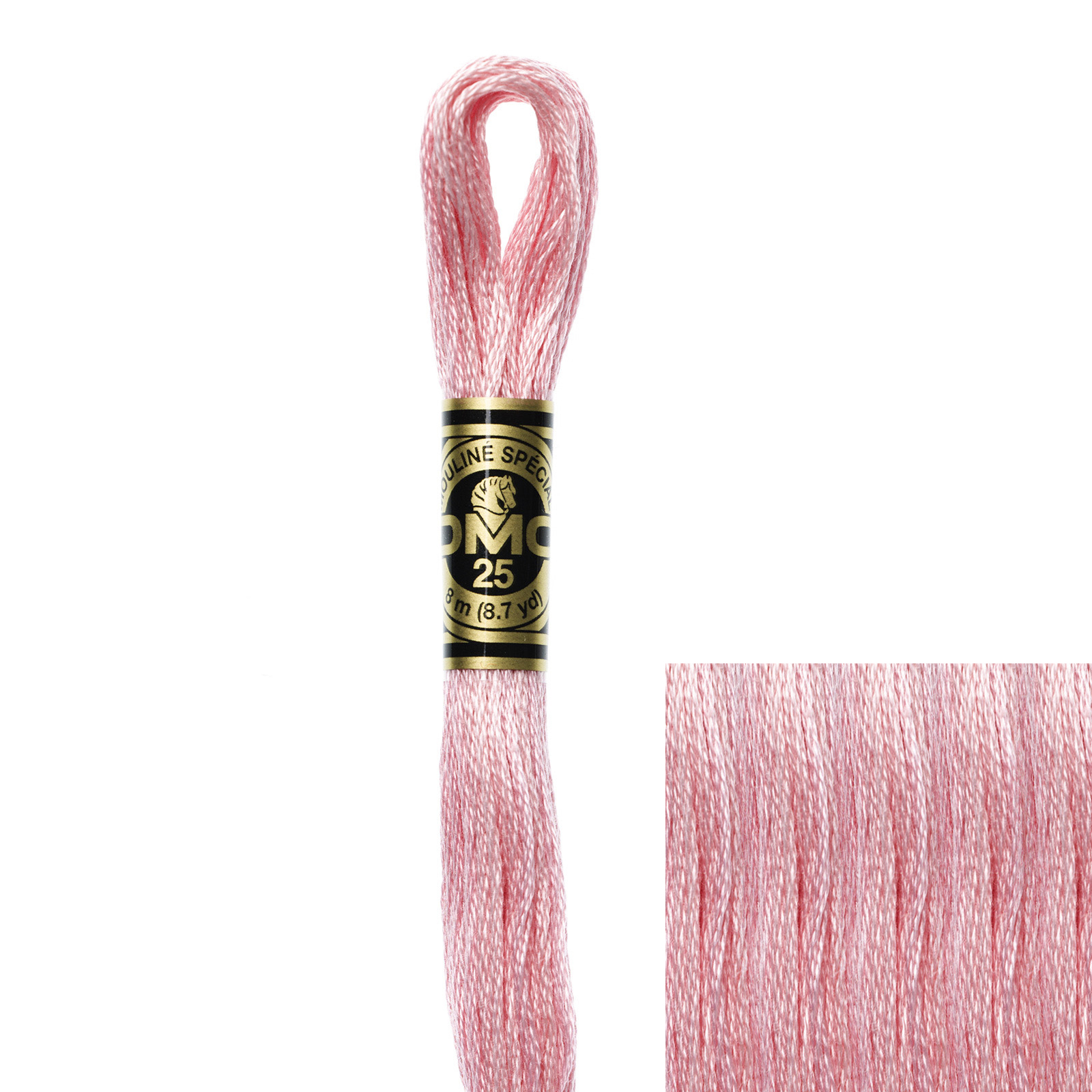 embroidery cotton mouliné spécial dmc - 3716 - 8mt | 1pc