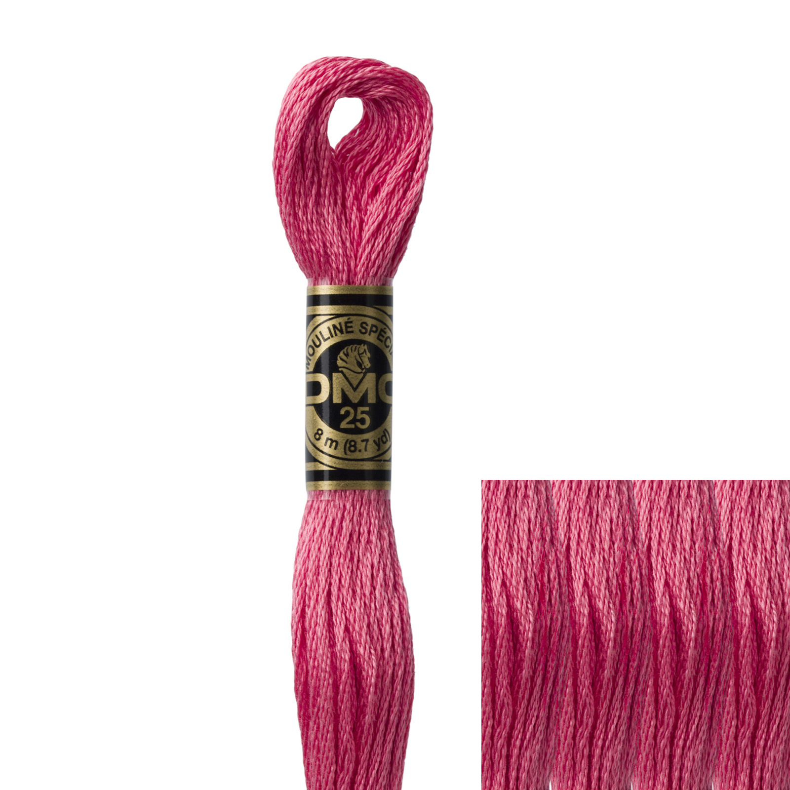 embroidery cotton mouliné spécial dmc - 961 - 8mt | 1pc